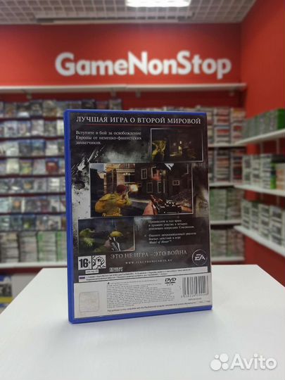 Medal of honor Vanguard лицензия для PS2 в идеале