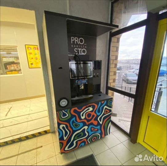 Вендинговая точка кофе антивандальная