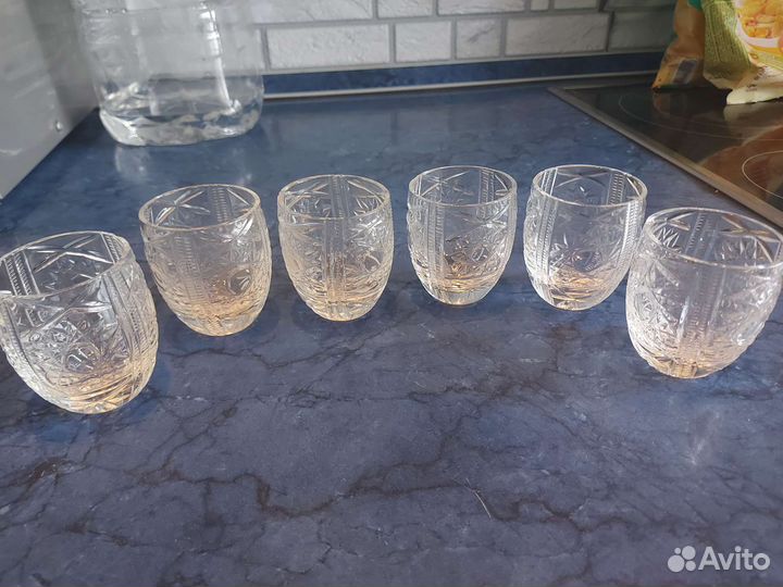 Рюмки хрустальные СССР