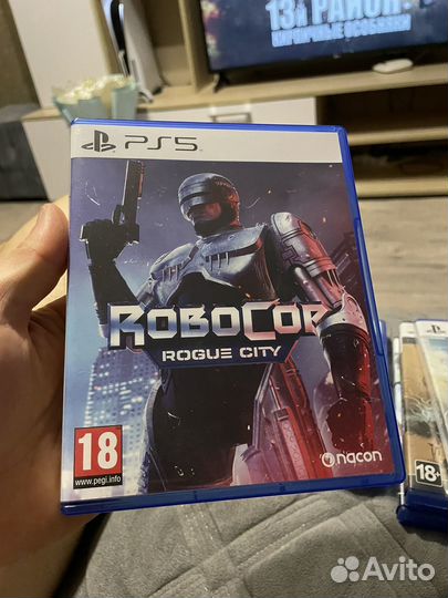 Robocop rogue city ps5 диск