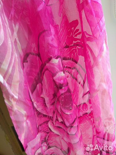 Шелковый шарф,натуральный шелк