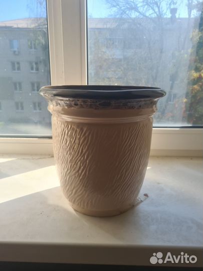 Горшок для цветов керамика большой