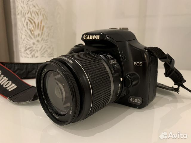 Зеркальный фотоаппарат canon eos 450d купить в Москве | Электроника | Авито
