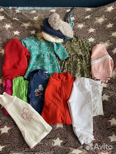 Веши пакетом на девочку 92-98