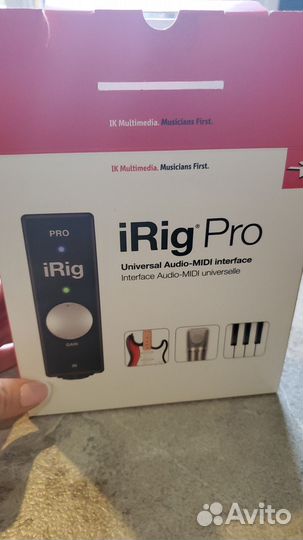 Видеокарта IK Multimedia iRig Pro