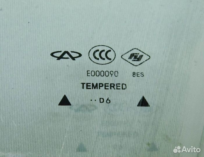 Стекло двери передней левой Chery Amulet