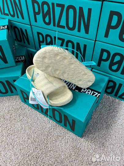 Слайды Adidas Adilette Бежевые Оригинал Poizon