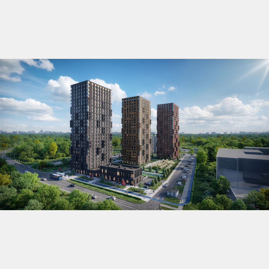 1-к. квартира, 48,8 м², 2/24 эт.