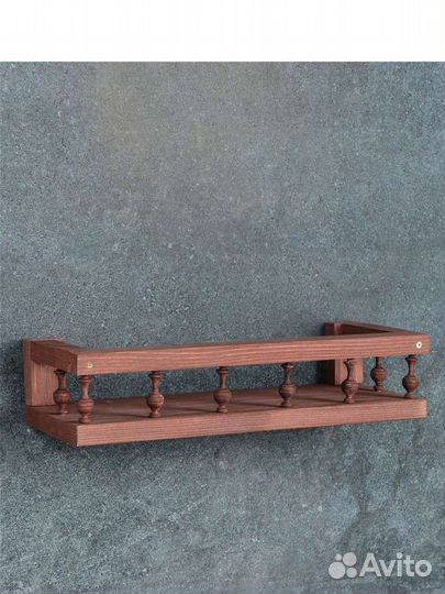 Полка деревянная