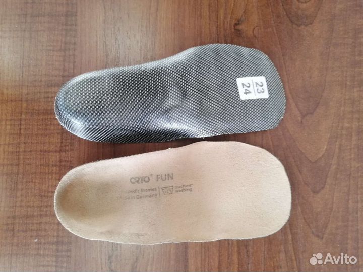 Детские ортопедические стельки Orto Fun 23 24