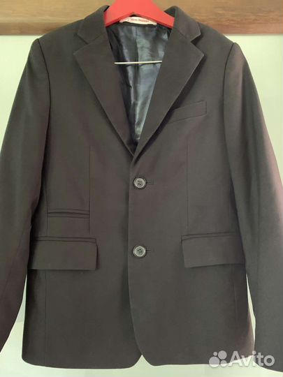 Пиджак школьный для мальчика 146 р