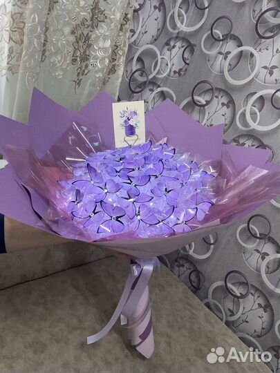 Букет с бабочками