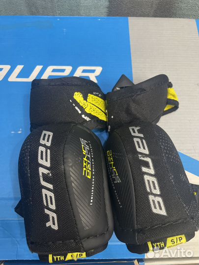 Налокотники хоккейные bauer YTH