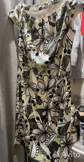 Летнее платье с подкладкой