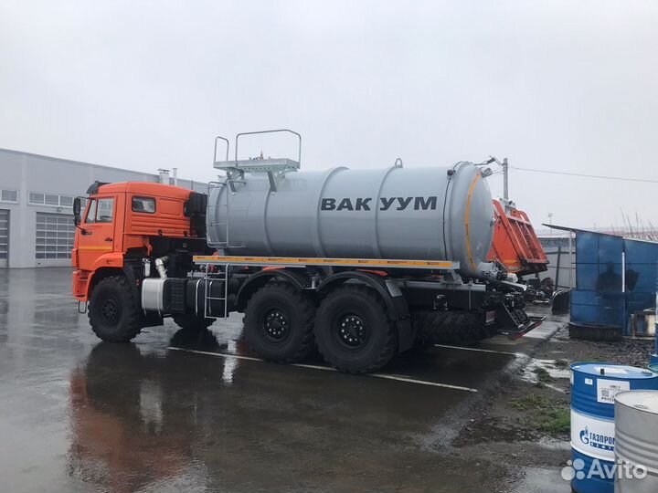 Мв-10 камаз 43118-50 вакуум,10 м3, насос ко-505