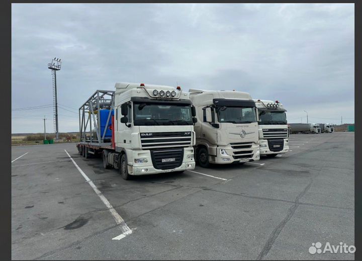 Перевозка траллом техники межгород и снг