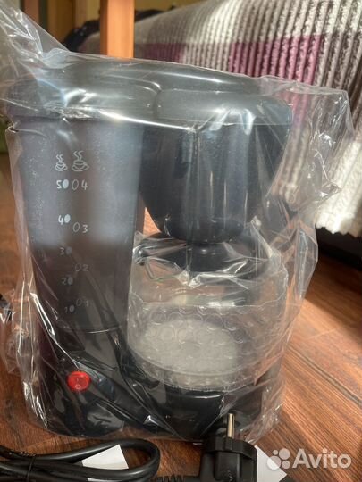 Кофеварка maxwell mw-1660 bk