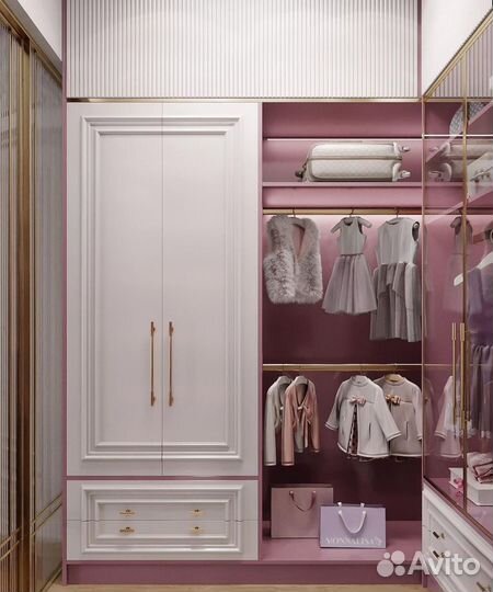 Гардеробные на заказ, системы хранения, шкафы