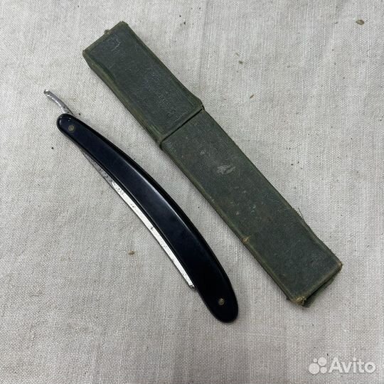Бритва Особая Опасная СССР Сталь Черный корпус