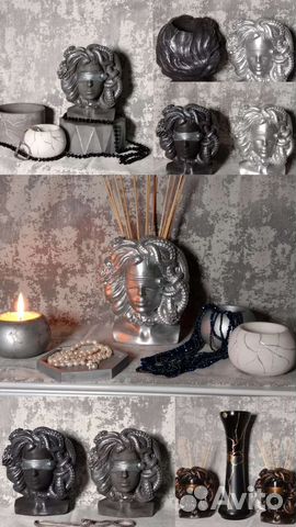 Кашпо Медуза Горгона