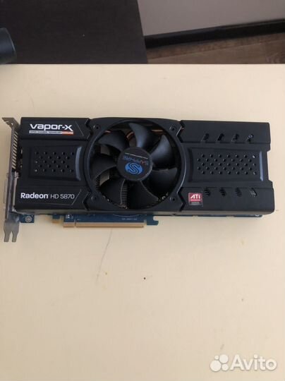 Видеокарта Radeon hd 5870