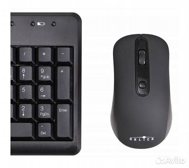 Беспроводной комплект Оклик 270M (Клавиатура+мышь)