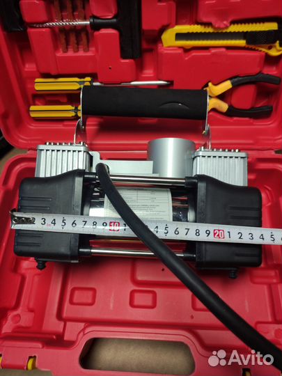 Набор инструментов с авто компрессором