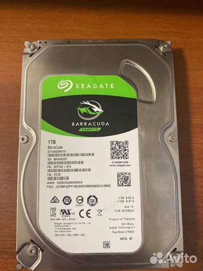 Жесткий диск 1 тб