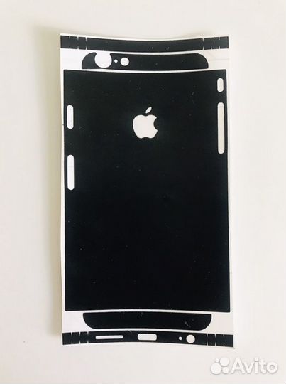 Наклейка (черная) на iPhone 6