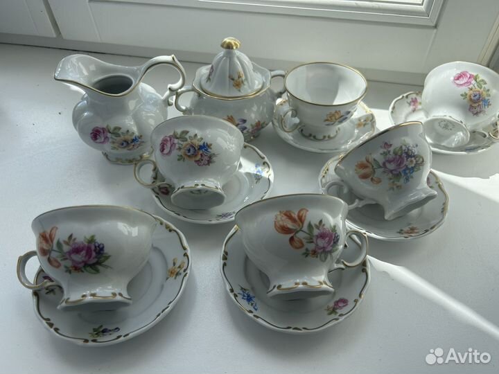 Сервиз кофейный времен СССР