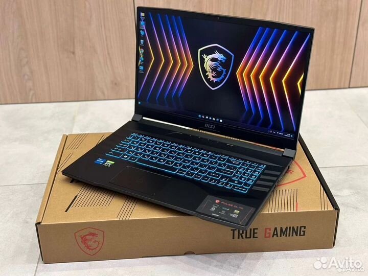 Огромный MSi 12 ядер i5-11400H 8G RTX3050Ti SSD512