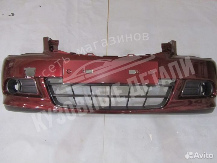 Бампер передний Nissan Almera G15 2012-18 в цвет