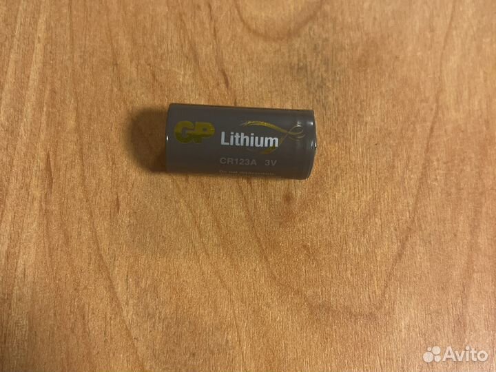 Батарейки GP lithium cr123a 3V