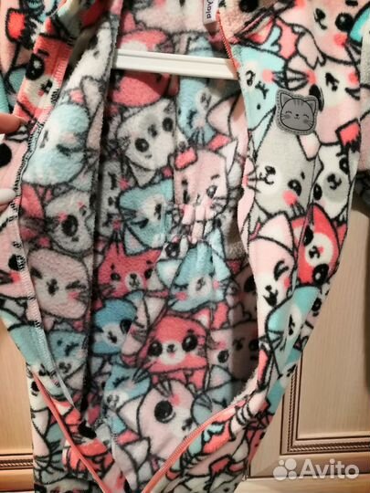 Флисовый комбинезон