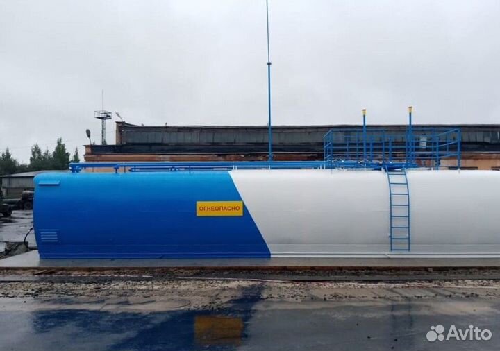 Контейнерная АЗС для нужд предприятия