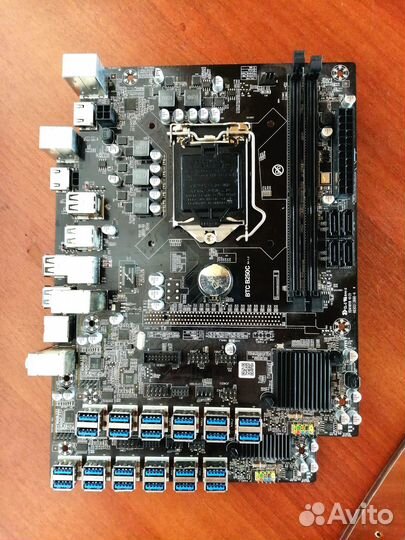 Материнская плата btc b250c