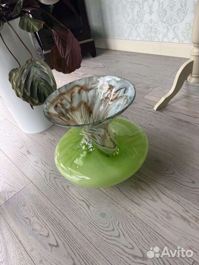 Ваза из муранского стекла Италия