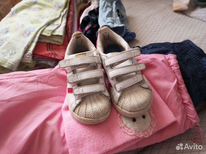 Вещи пакетом на девочку 80,86,92