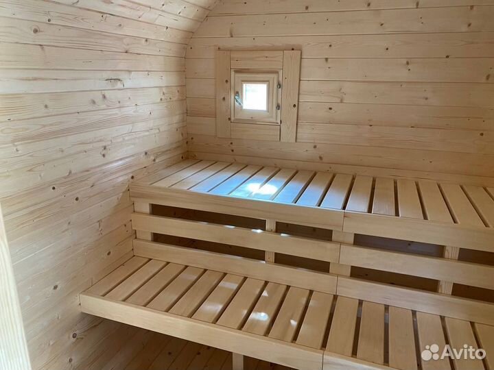 Баня Бочка Квадро