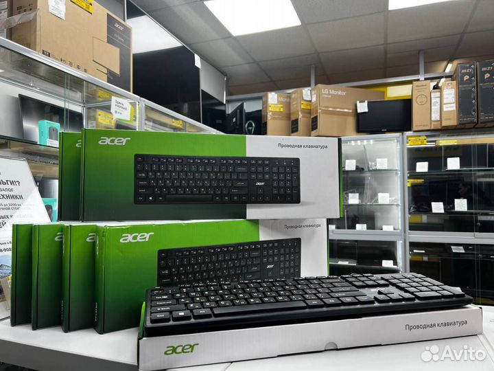 Клавиатура Acer OKW122, USB