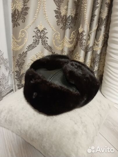 Меховая мужская кепка