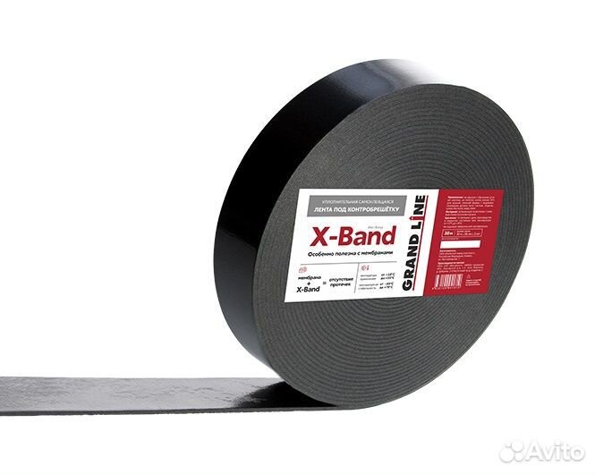 Лента уплотнительная под контробрешетку X-Band