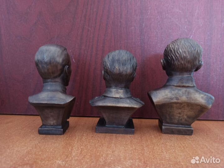 Бюст Бронза Сталин Берия Дзержинский