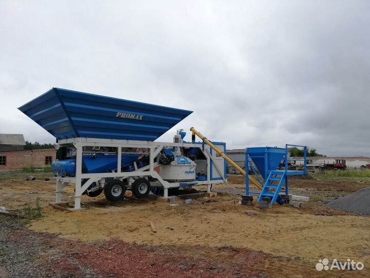 Мобильный бетонный завод Promax M35 plnt