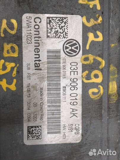 Блок управления двигателем Volkswagen Polo, 2013