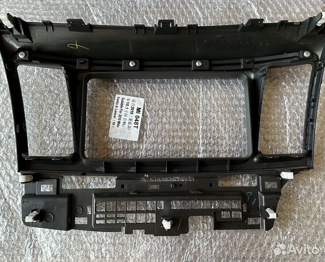 Рамка для 2 din магнитолы lancer 10 оригинал