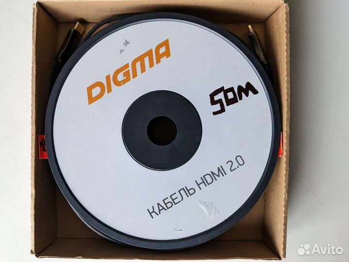 Digma hdmi 2.0 semi-optical 50m