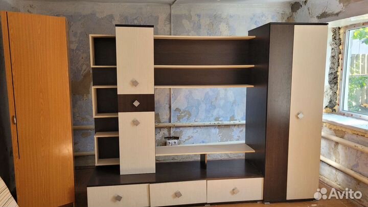 Стенка в гостиную со шкафом под тв бу