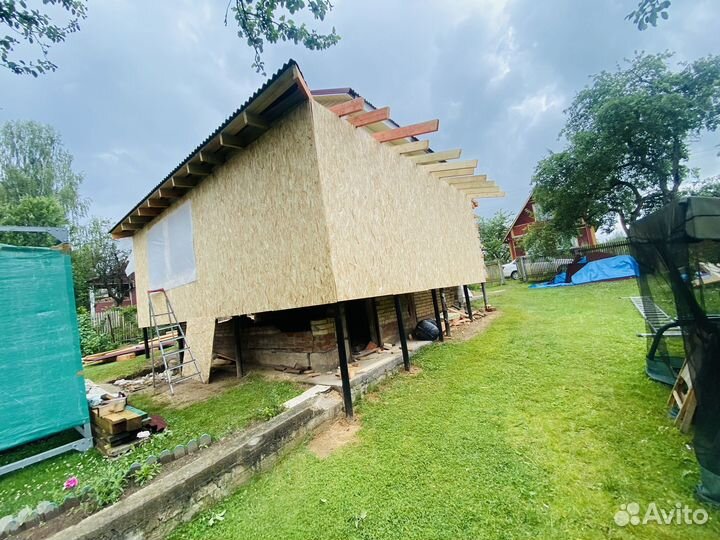 Веранды бани