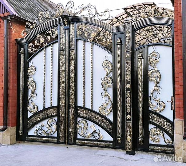Кованные ворота